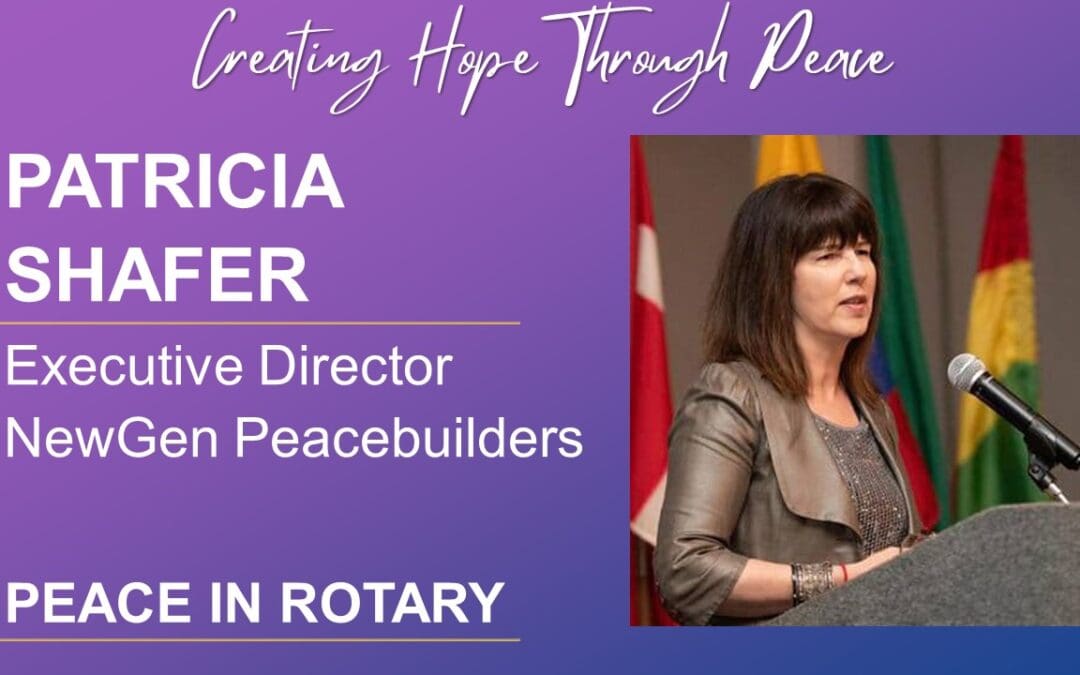 Conference of Clubs – Keynote Speaker – Patricia Shafer