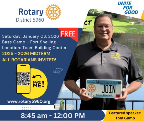 Main article image for story titled 'Rotary District Mid-term Event'